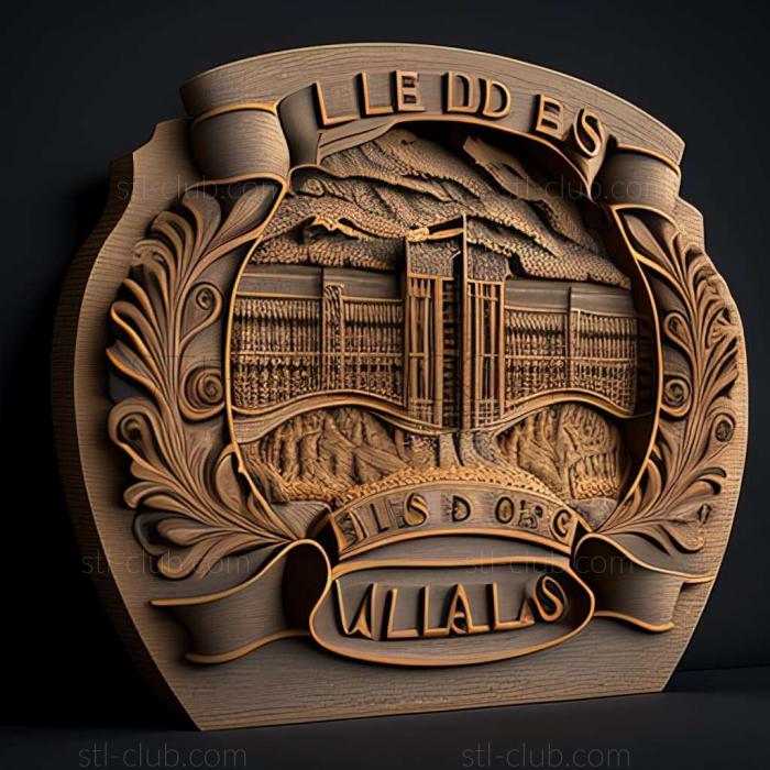 3D model Leeds in the United Kingdom (STL)